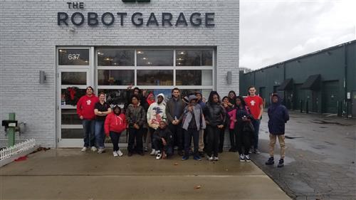 class at the robot garage 